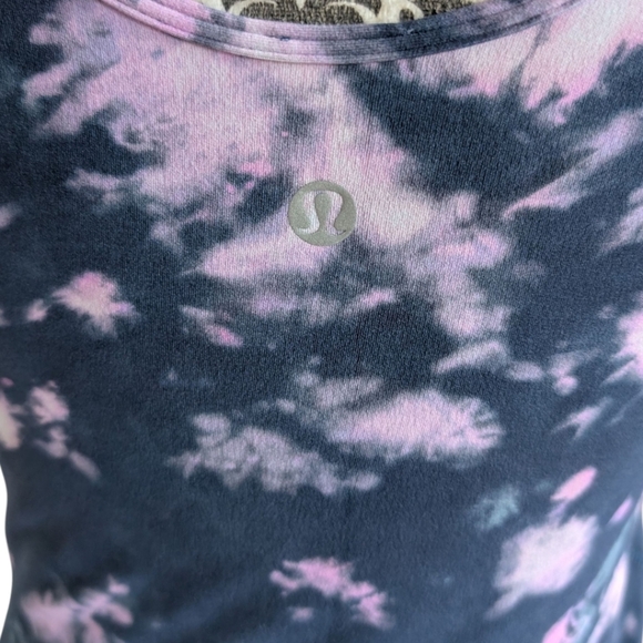 Lululemon Align T-Shirt Stretch Comfy Womens 6 Running Yoga Blue Pink Rel 7 22 - Picture 7 of 9